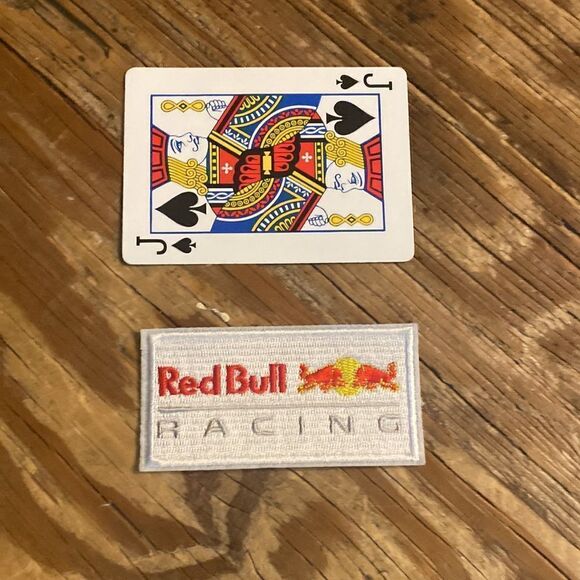 Two Red Bull Patch Sew On blue and white - Picture 4 of 4